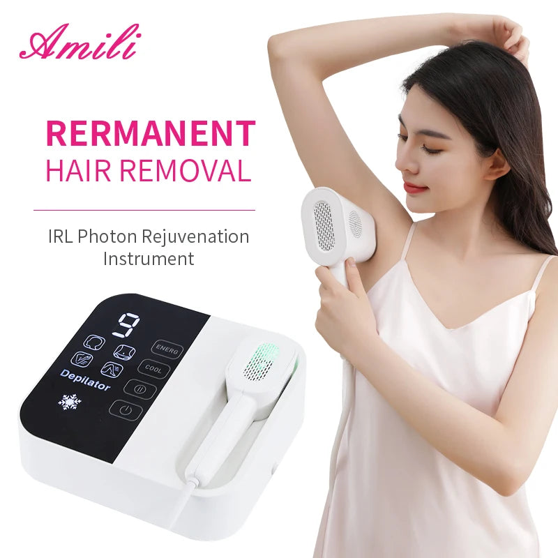 IPL Laser Hair Removal Device with Cooling System